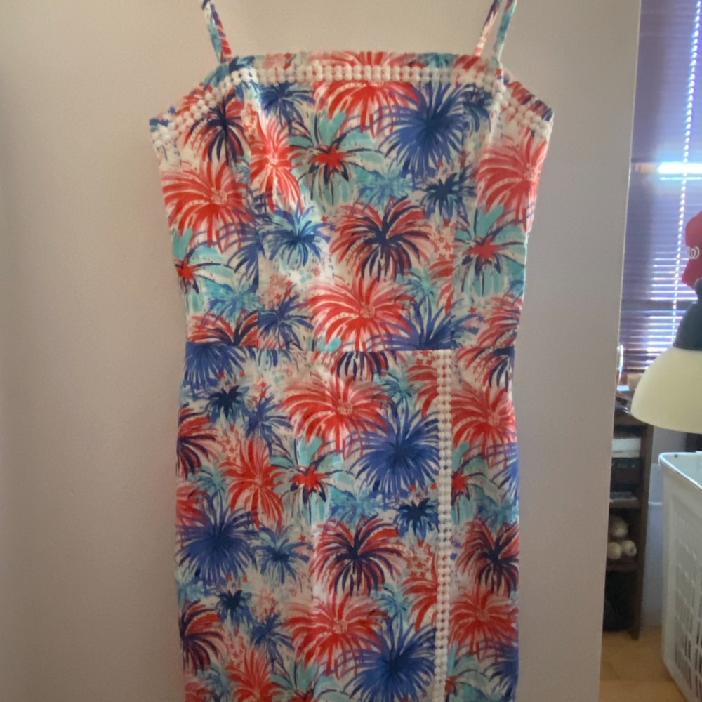 Lilly Pulitzer Size 4 Romper Holiday Style